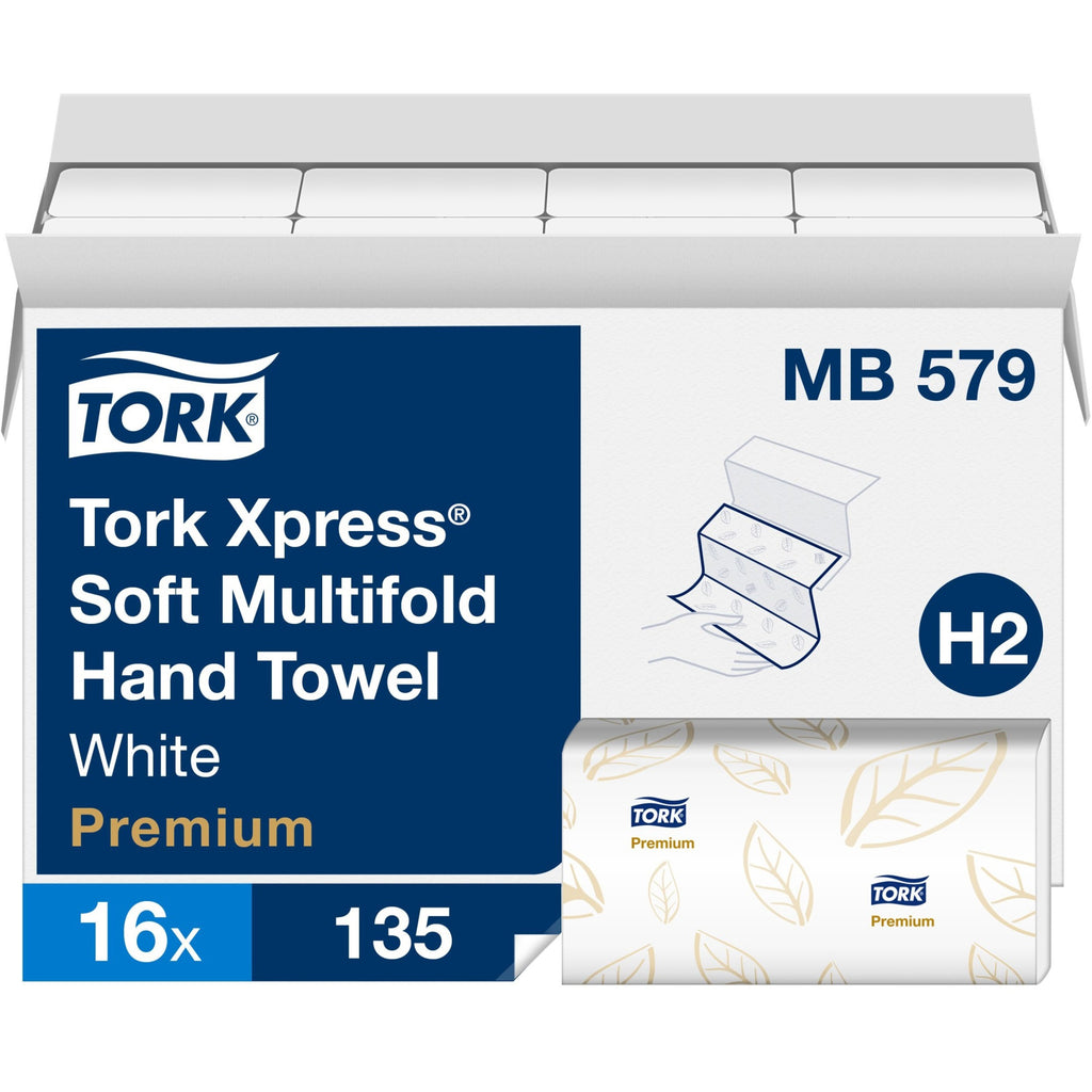 TORK Xpress Soft Multifold Hand Towel White H2