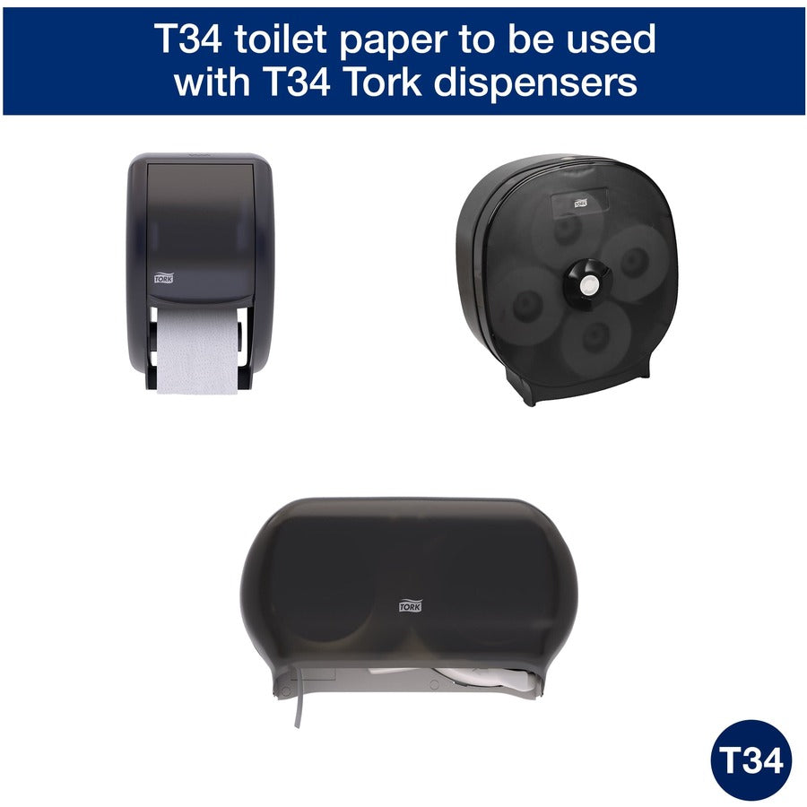 TORK Toilet Paper Roll White T34