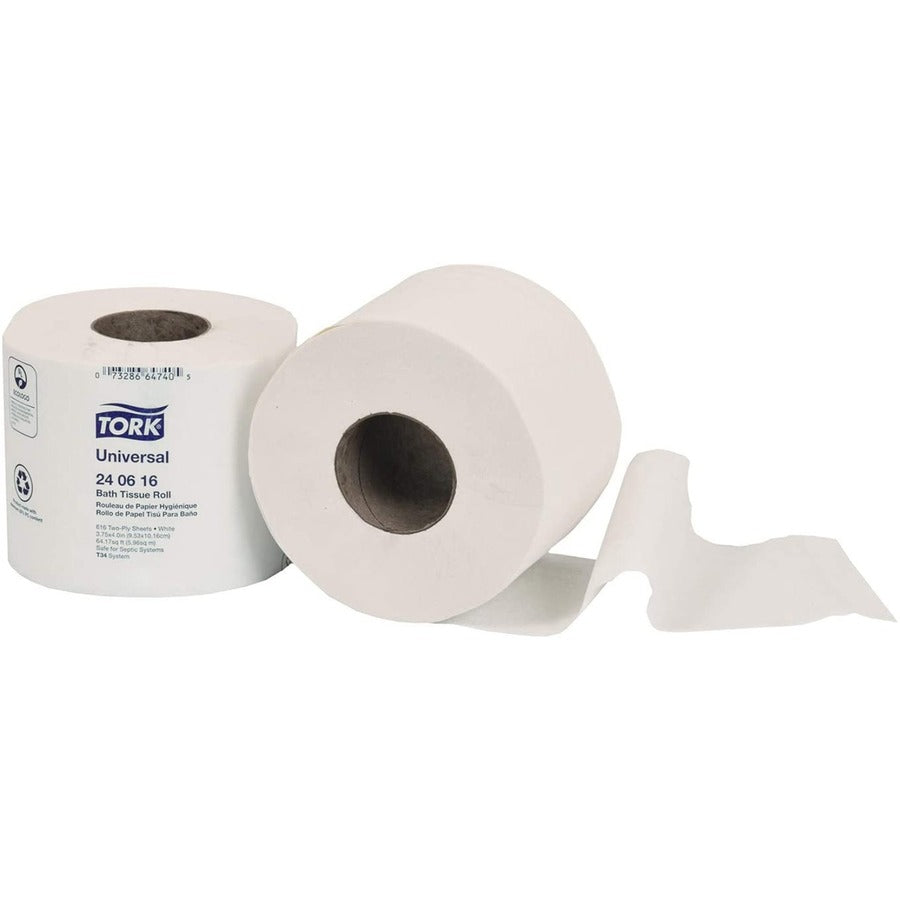 TORK Toilet Paper Roll White T34