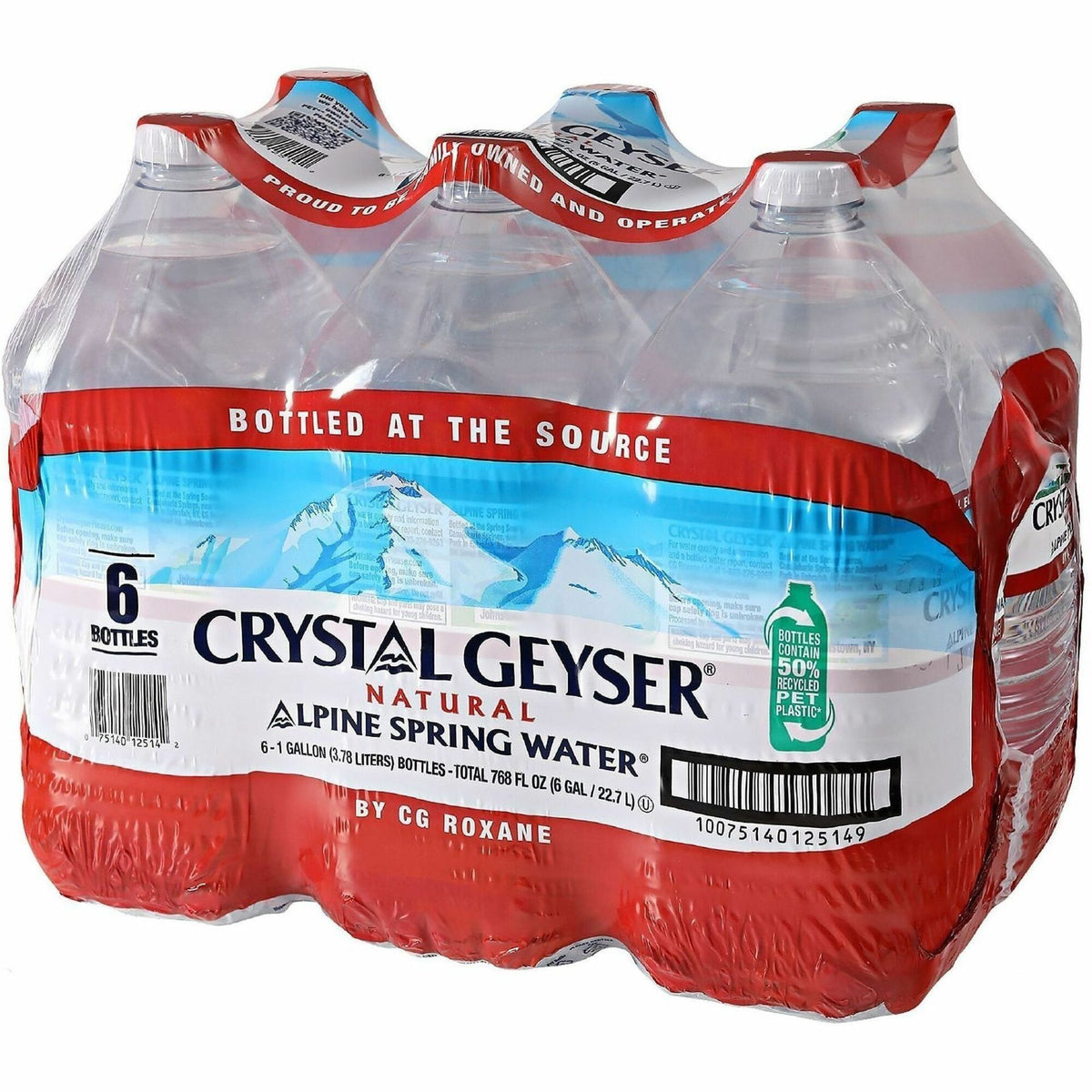 Crystal Geyser Natural Alpine Spring Water