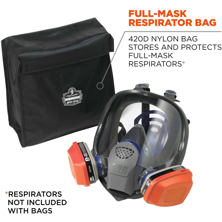 Ergodyne Arsenal 5183 Carrying Case Full Mask Respirator - Black