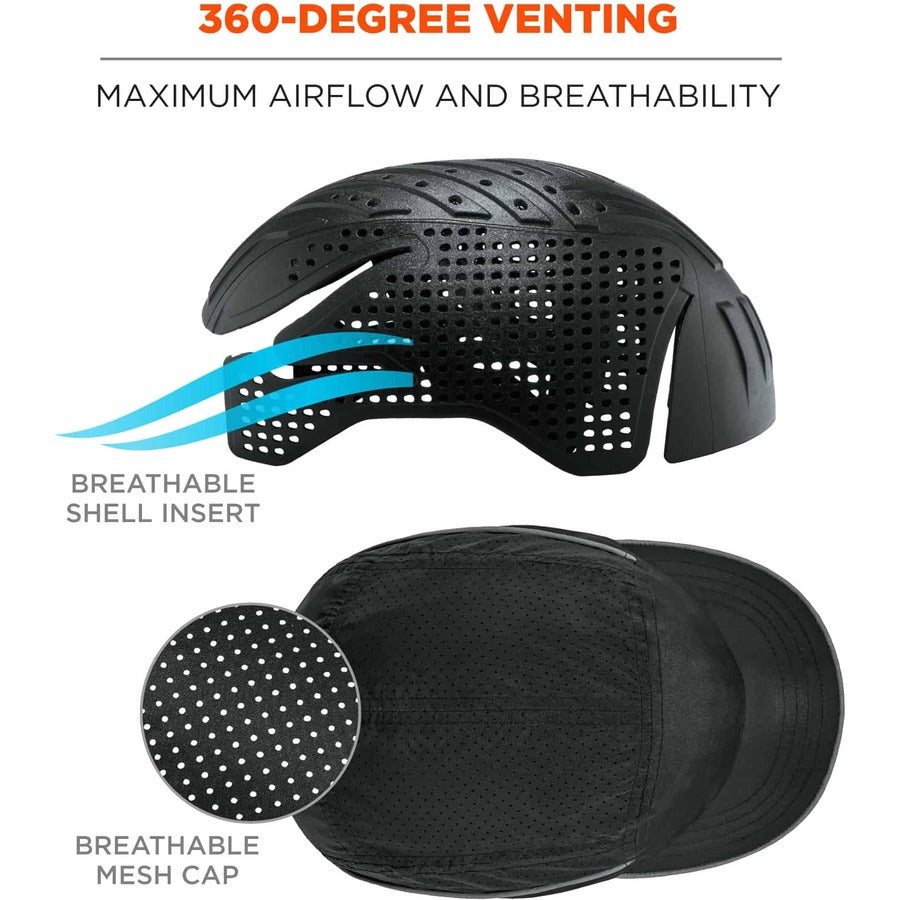 Ergodyne 8955 Lightweight Bump Cap Hat