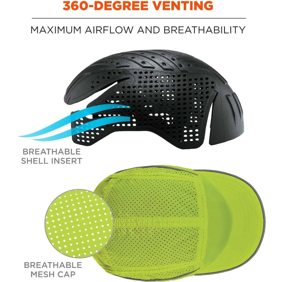 Ergodyne 8955 Lightweight Bump Cap Hat