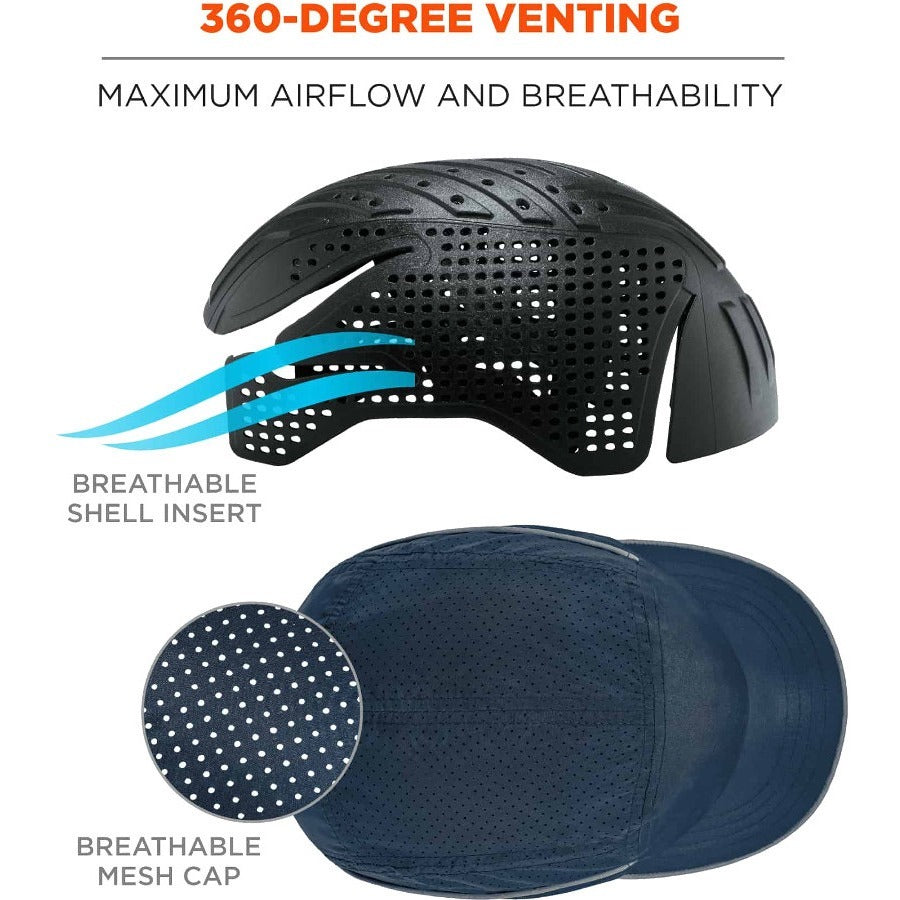 Ergodyne 8955 Lightweight Bump Cap Hat