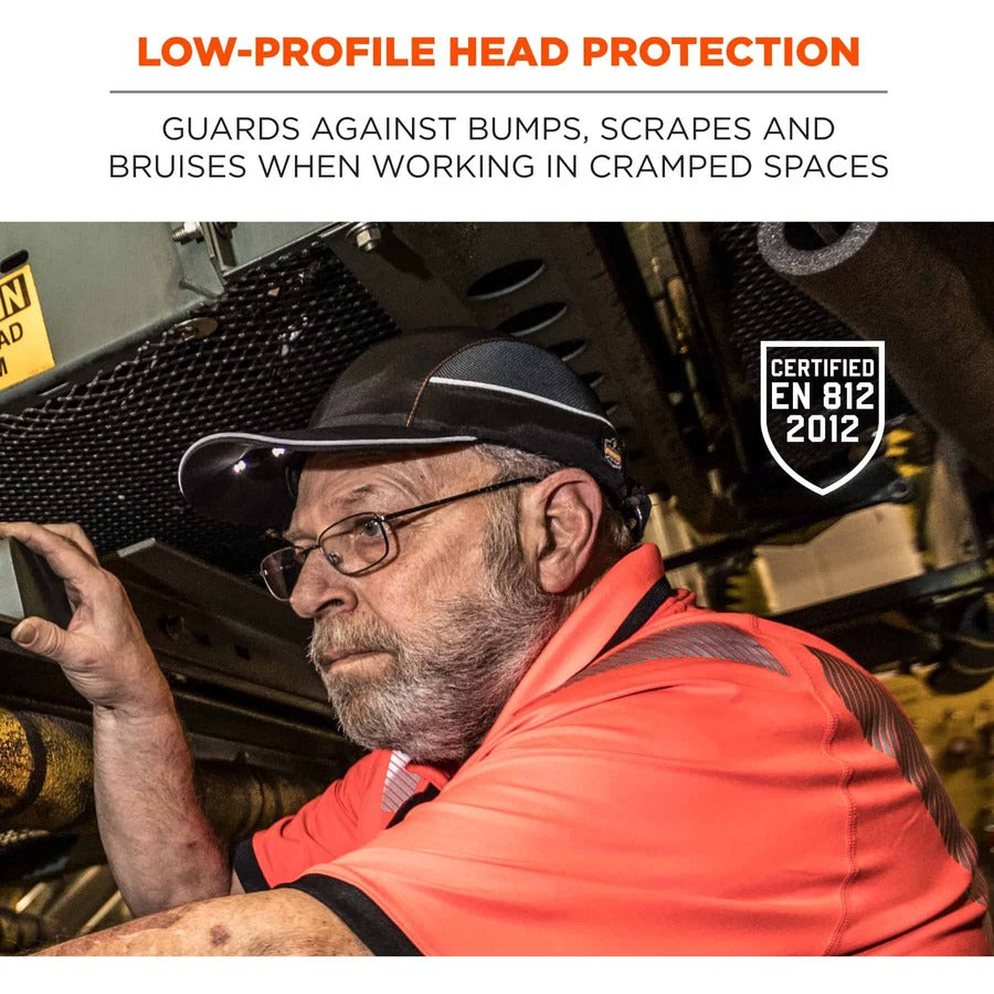 Ergodyne 8960 Bump Cap Hat with LED Light