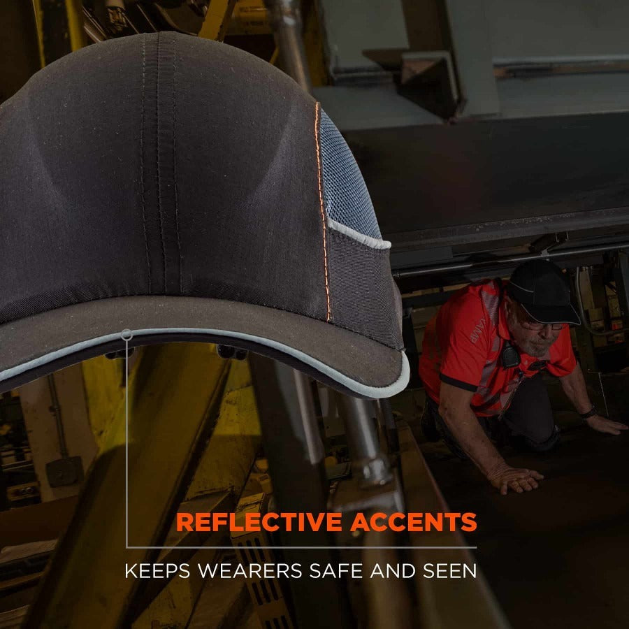 Ergodyne 8960 Bump Cap Hat with LED Light
