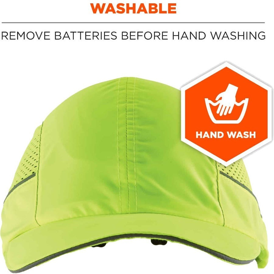 Ergodyne 8960 Bump Cap Hat with LED Light