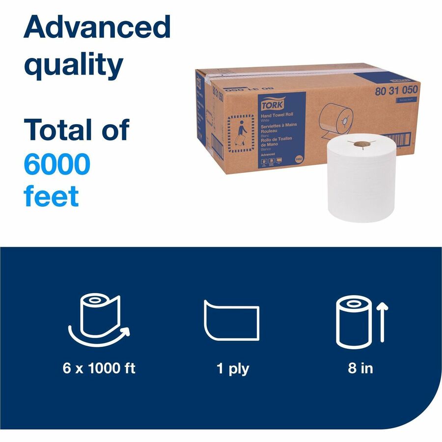 TORK Hand Towel Roll White H80