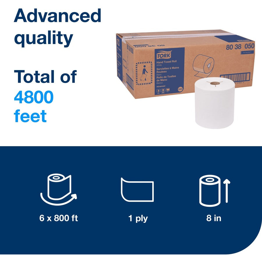 TORK Paper Hand Towel Roll White H80
