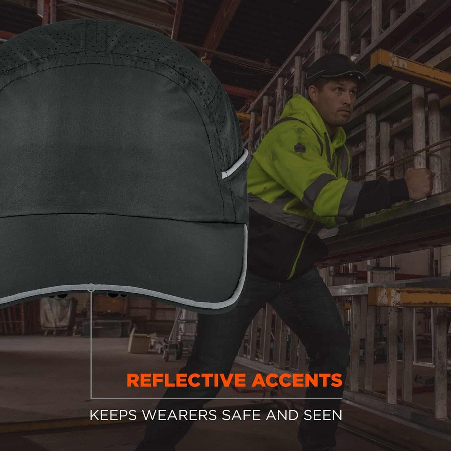 Ergodyne 8965 Long Brim Cap with LED Light
