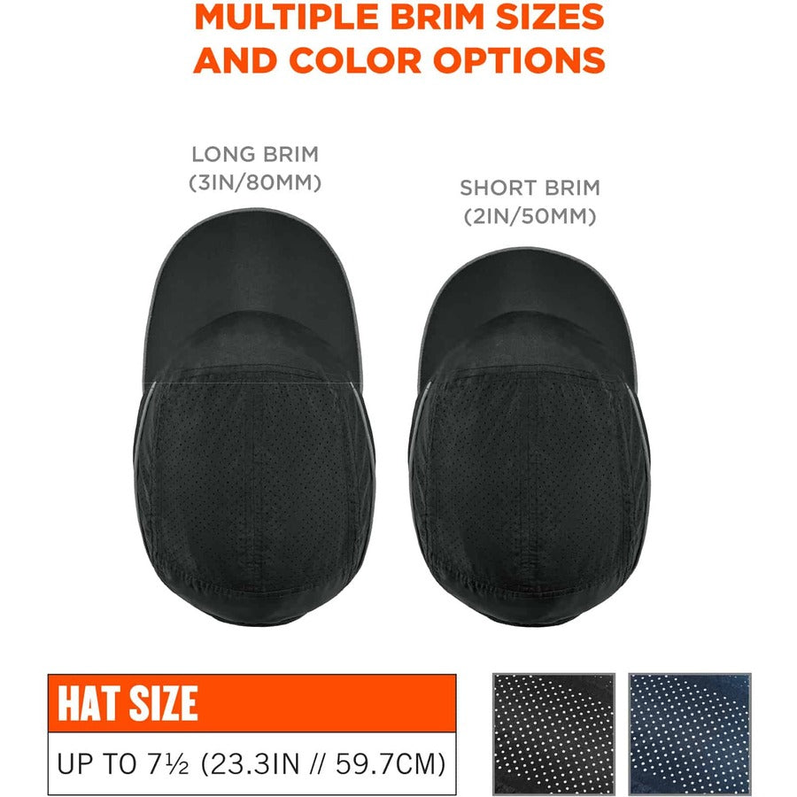 Ergodyne 8965 Long Brim Cap with LED Light