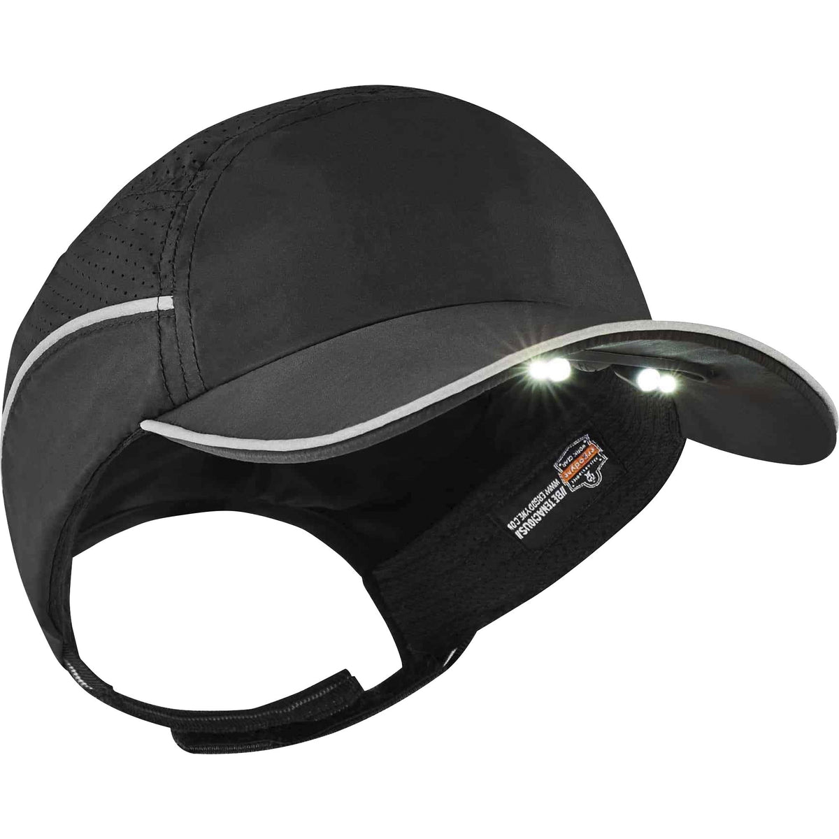 Ergodyne 8965 Long Brim Cap with LED Light
