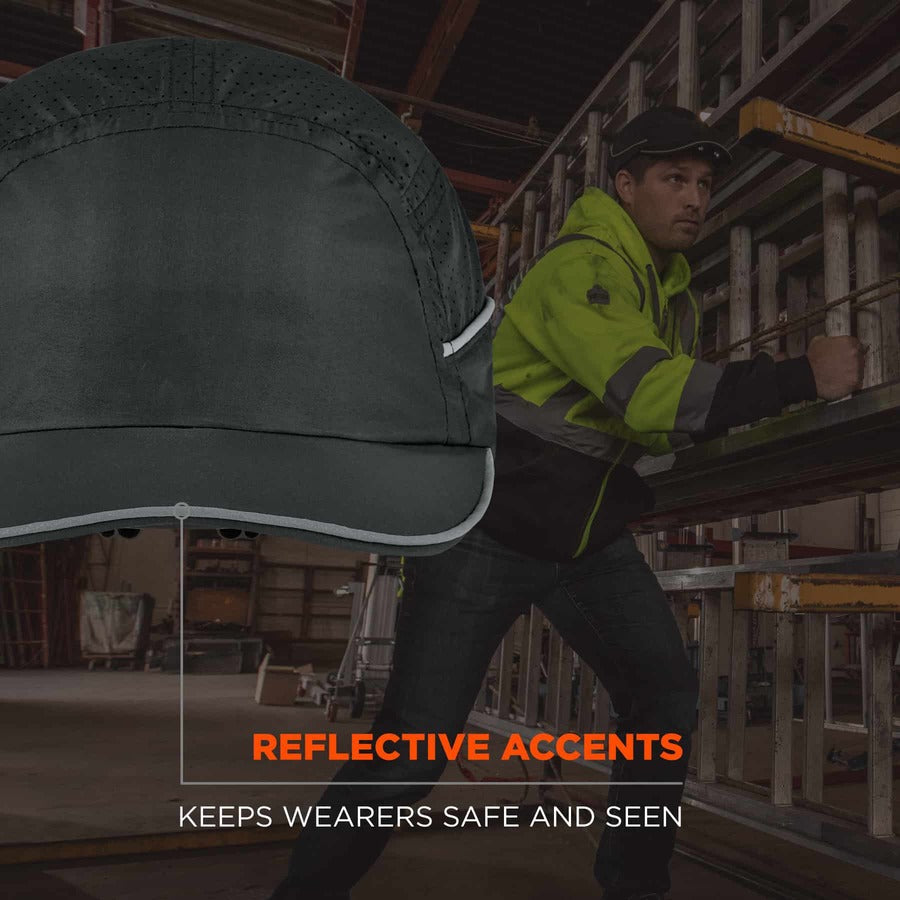 Ergodyne 8965 Bump Cap Hat with LED Light