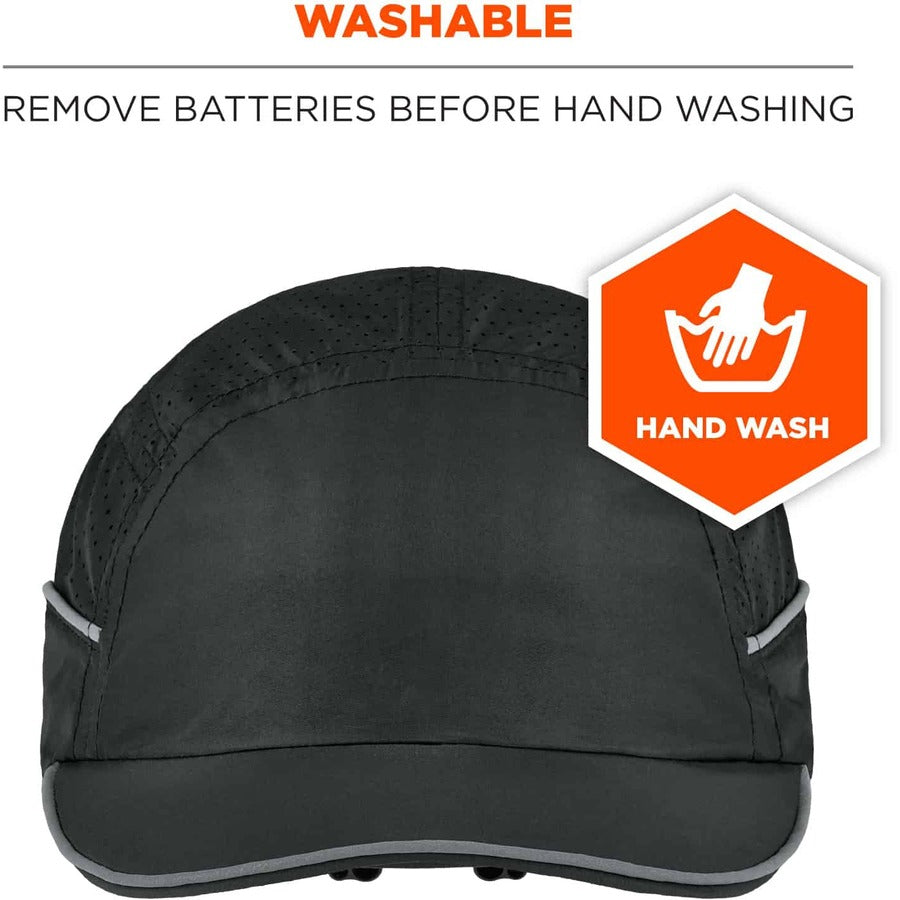 Ergodyne 8965 Bump Cap Hat with LED Light