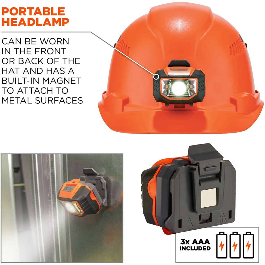 Ergodyne 8972LED Cap-Style Hard Hat