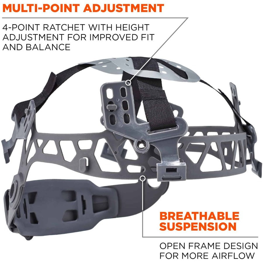 Ergodyne 8973LED Full Brim Hard Hat