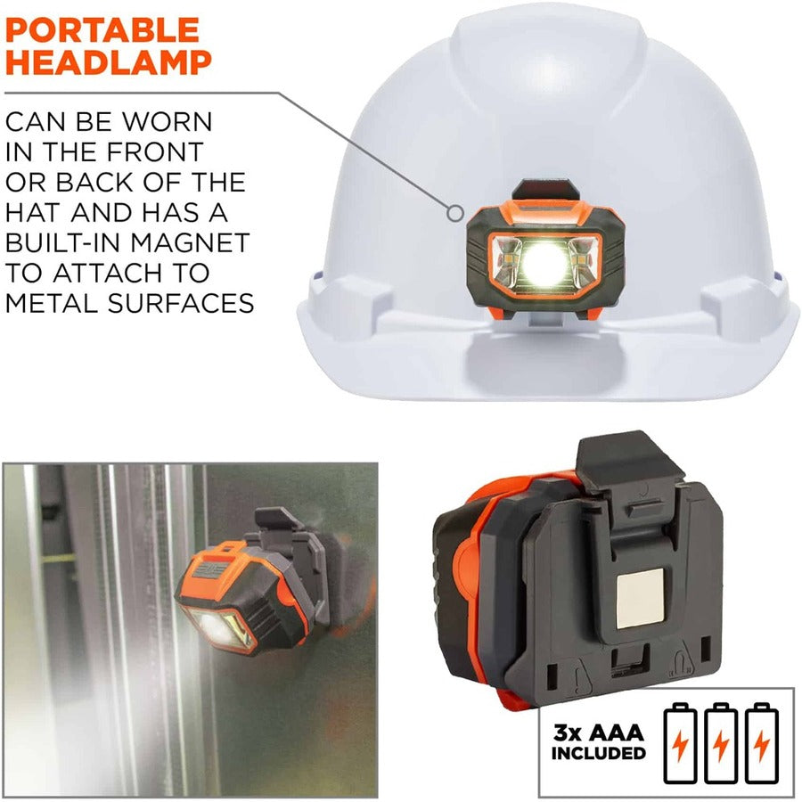 Ergodyne 8970LED Cap Style Hard Hat