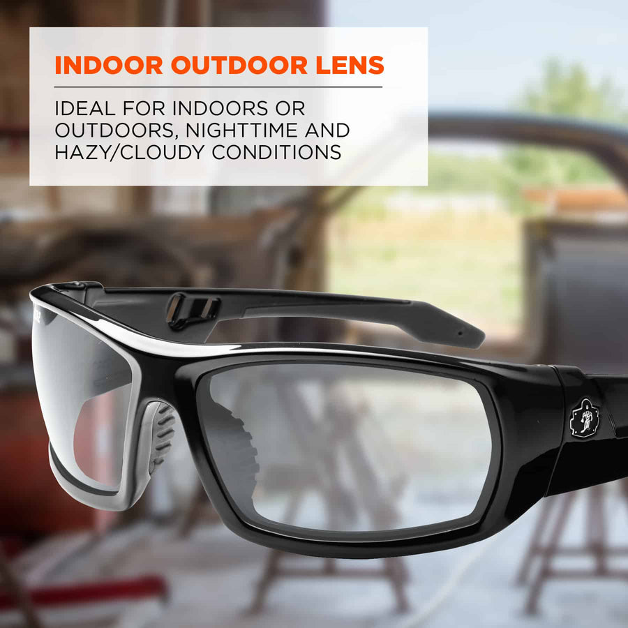 Ergodyne In/Outdoor Lens Safety Glasses