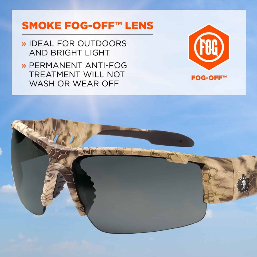 Ergodyne Dagr AF Smoke Safety Glasses
