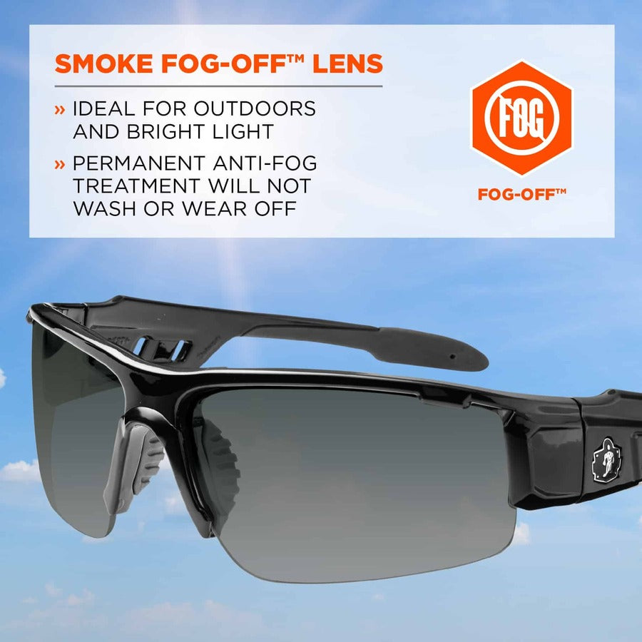 Ergodyne Dagr AF Smoke Safety Glasses