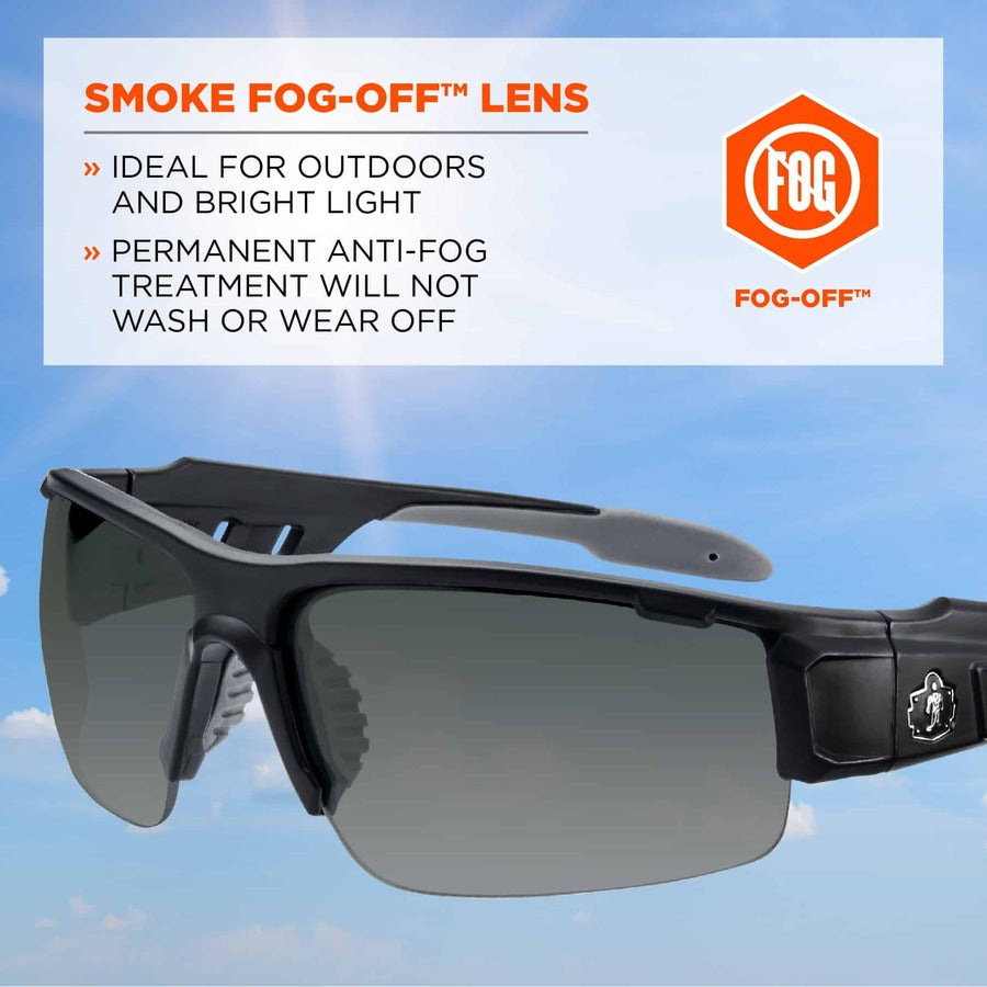 Ergodyne Dagr AF Smoke Safety Glasses