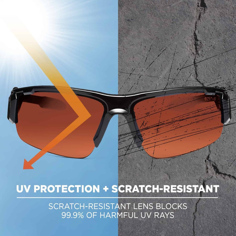 Ergodyne Dagr PZ Copper Safety Glasses