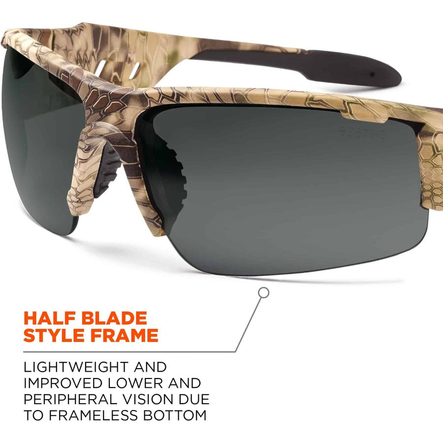 Ergodyne Dagr Smoke Lens Safety Glasses