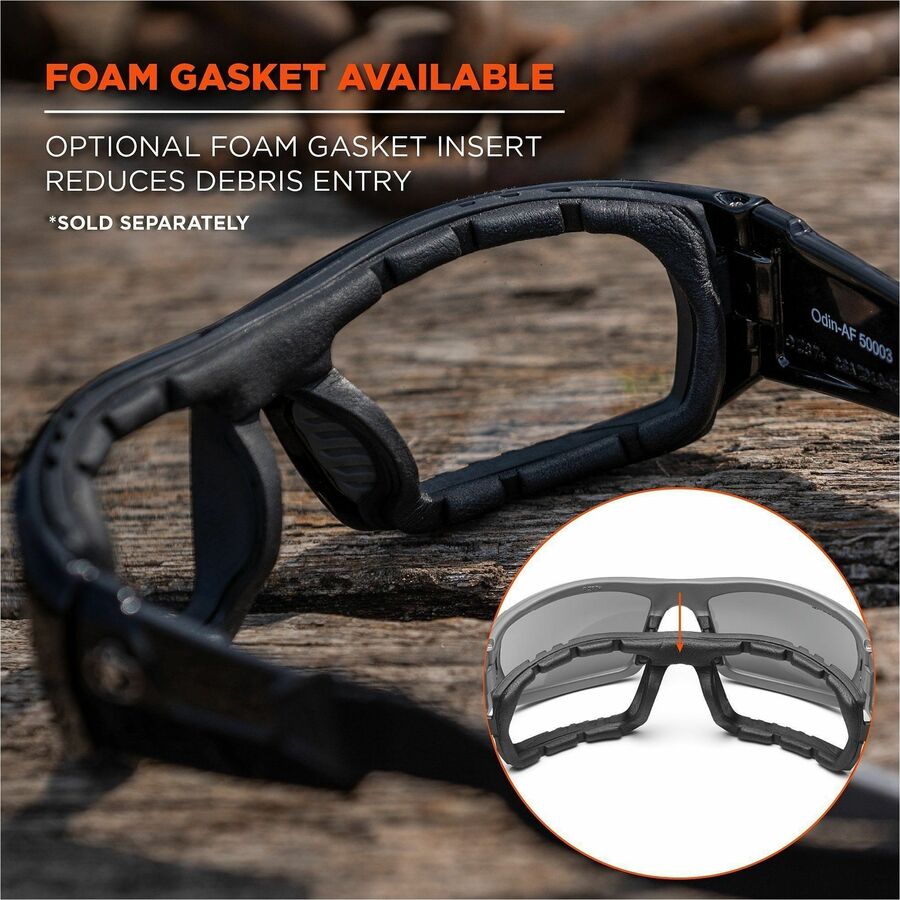 Ergodyne Odin AF Smoke Safety Glasses