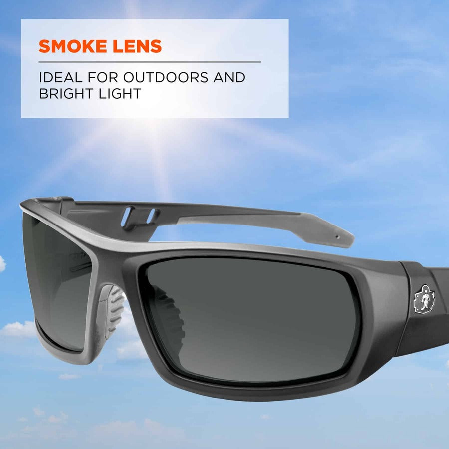 Ergodyne Odin Smoke Lens Safety Glasses
