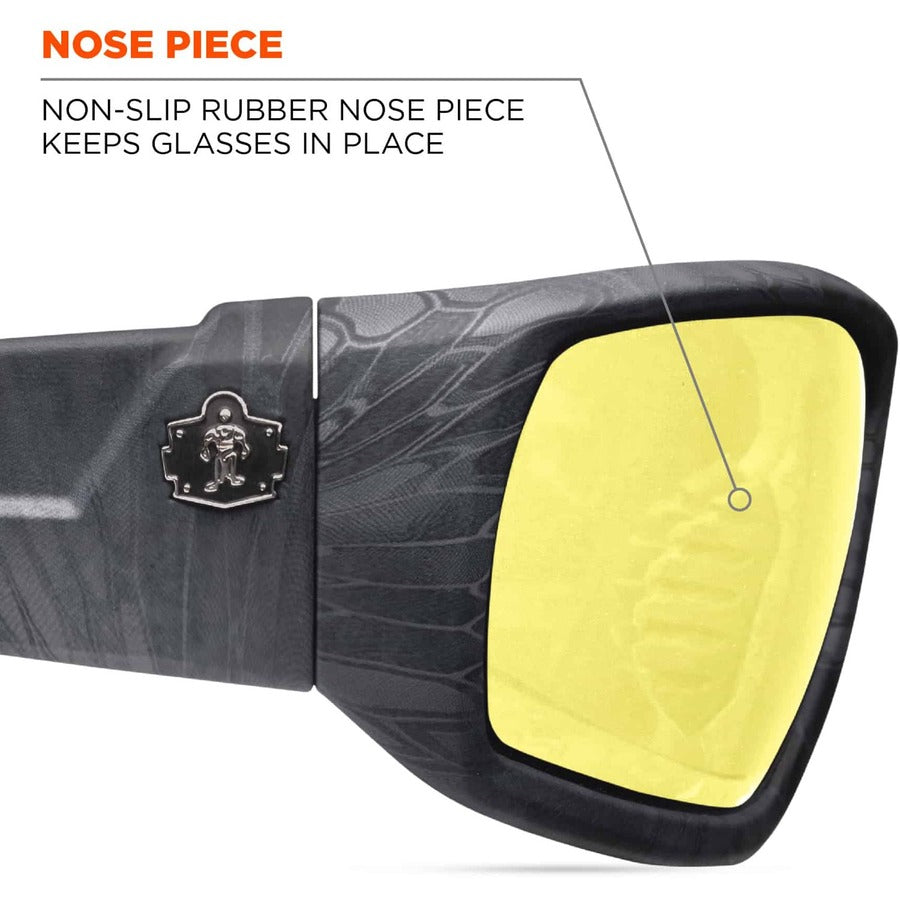 Ergodyne Odin Yellow Lens Safety Glasses