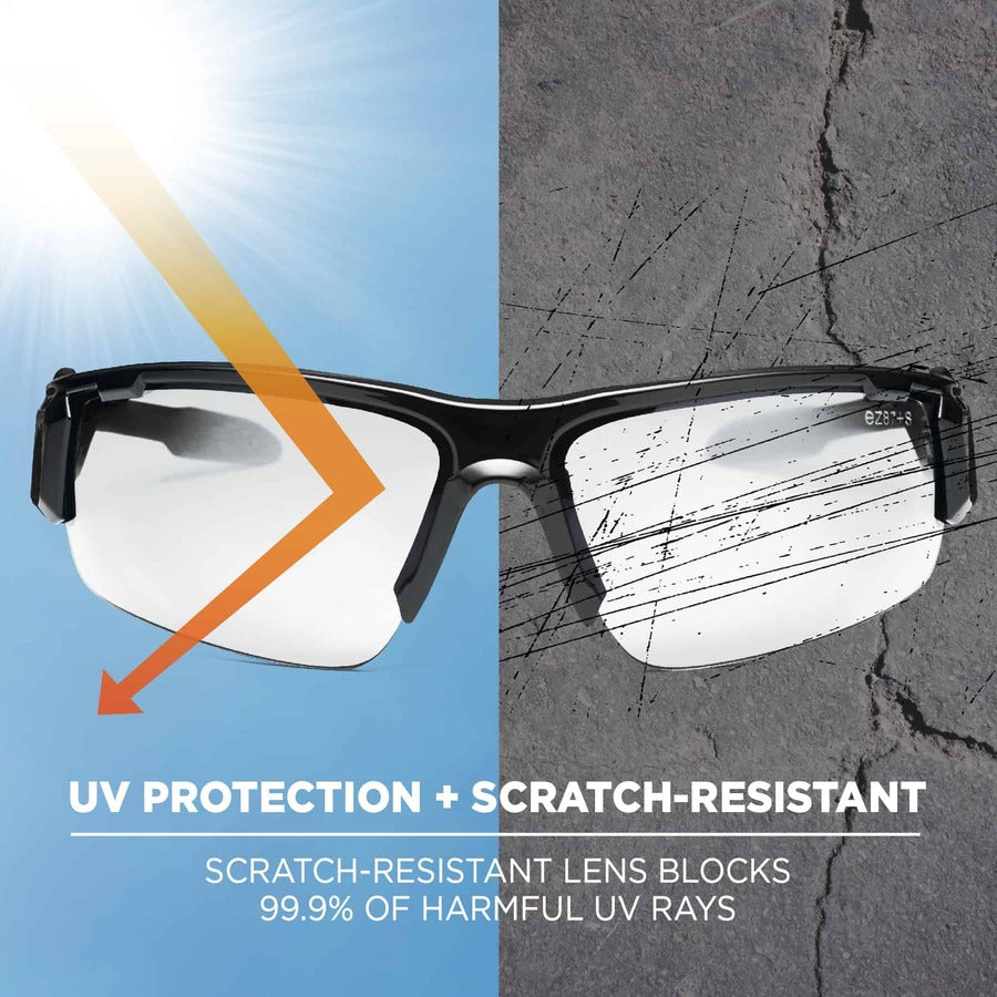 Ergodyne Dagr AF Clear Safety Glasses