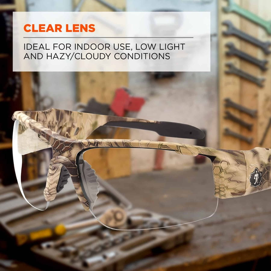 Ergodyne Dagr Clear Lens Safety Glasses