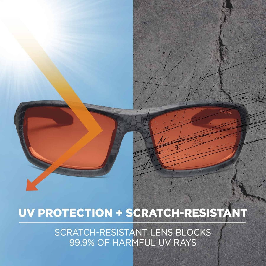 Ergodyne Polarized Copper Safety Glasses