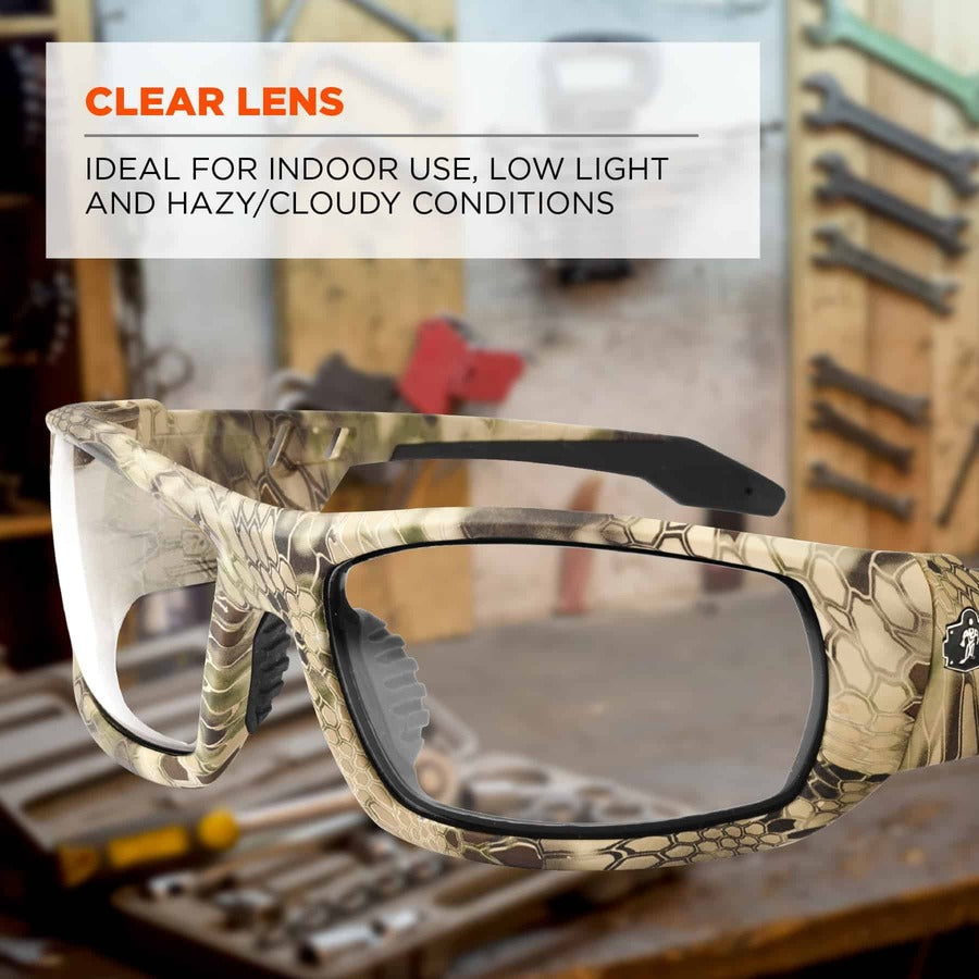 Ergodyne Odin Clear Lens Safety Glasses