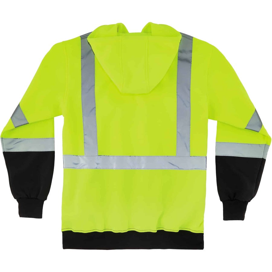 Ergodyne Pullover Hi-Vis Hooded Sweatshirt