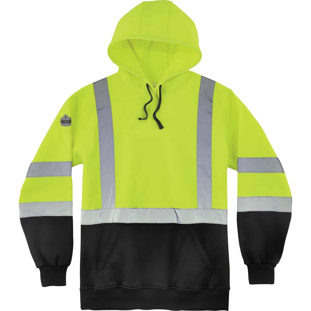 Ergodyne Pullover Hi-Vis Hooded Sweatshirt