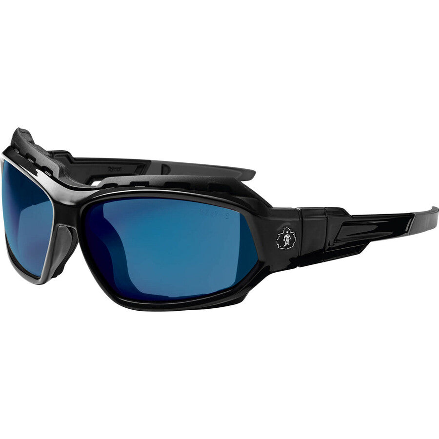 Ergodyne Loki Blue Mirror Safety Glasses