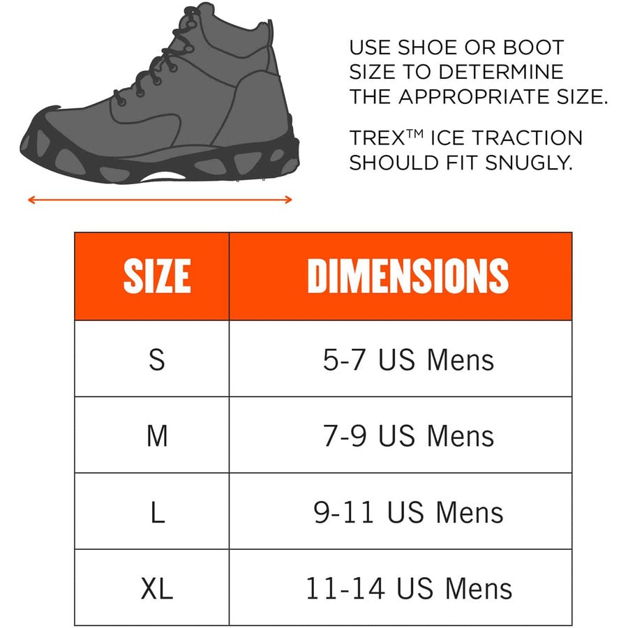 Ergodyne 6304 Step-in Ice Cleats