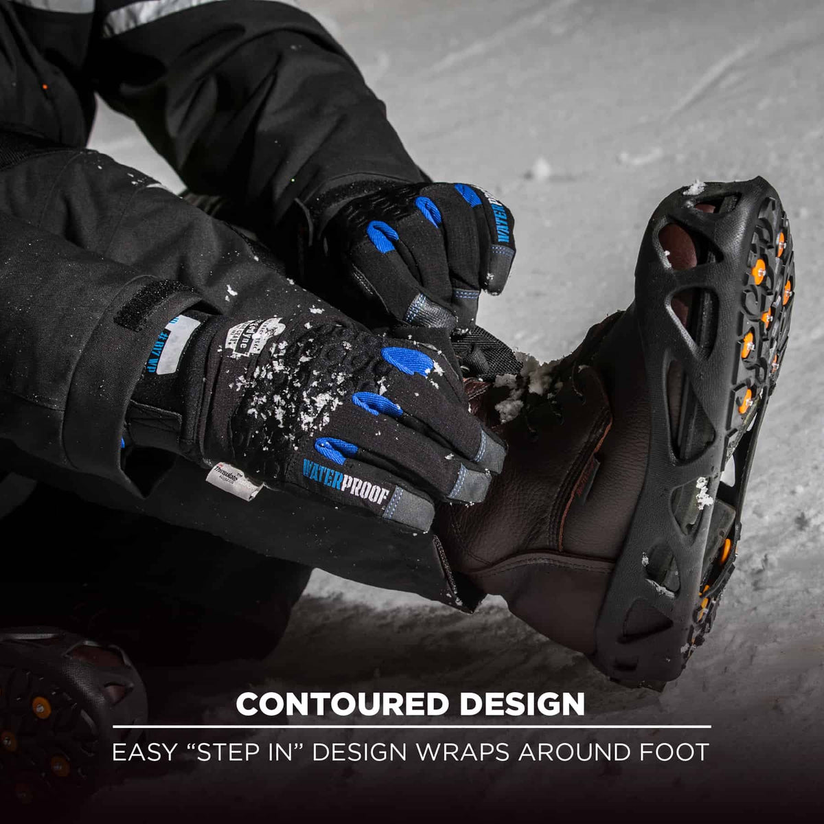 Ergodyne 6304 Step-in Ice Cleats
