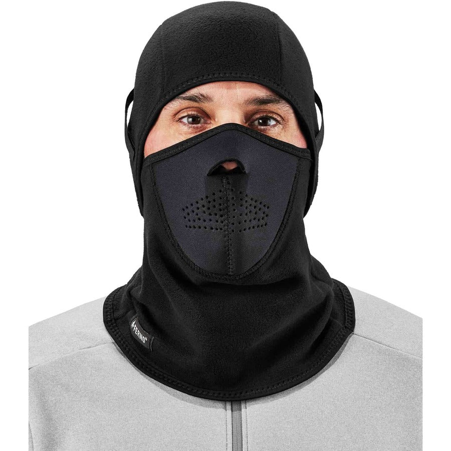 Ergodyne N-Ferno 6827 Balaclava Face Mask - 2-Piece, Fleece/Neoprene