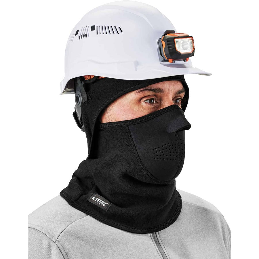 Ergodyne N-Ferno 6827 Balaclava Face Mask - 2-Piece, Fleece/Neoprene