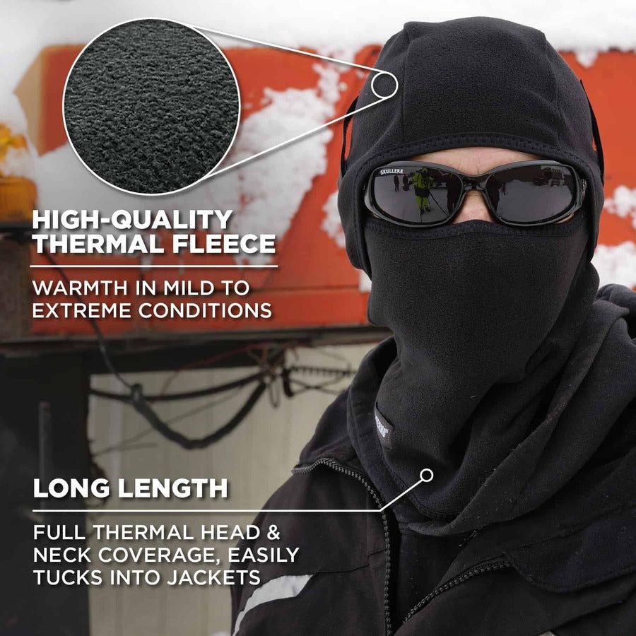 Ergodyne N-Ferno 6826 Balaclava Face Mask - 2-Piece, Fleece