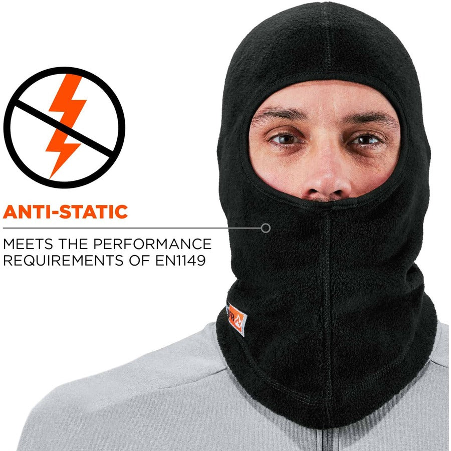 Ergodyne N-Ferno 6828 FR Balaclava Face Mask - Modacrylic Blend, FR Fleece