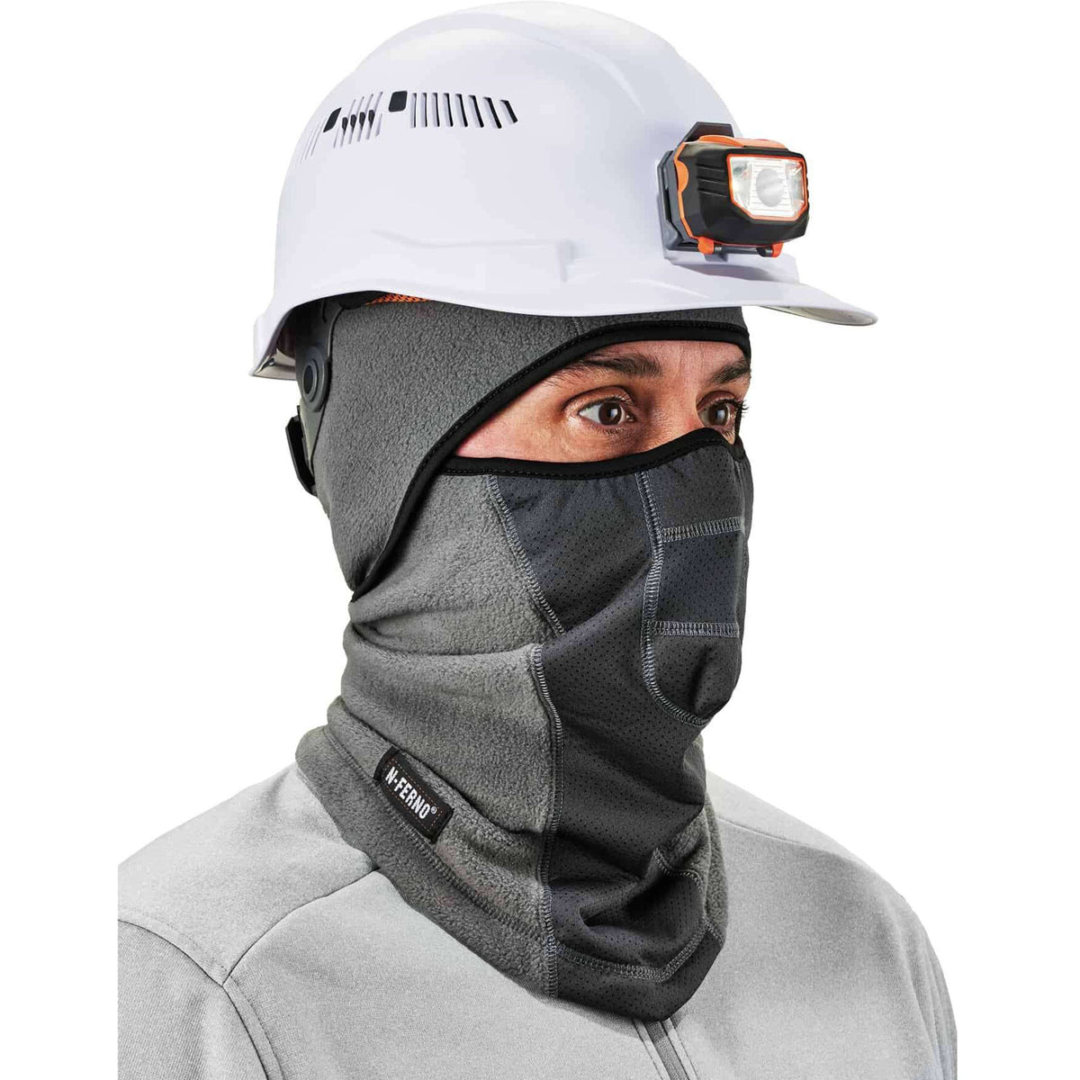 Ergodyne N-Ferno 6823 Balaclava Face Mask - Wind-Proof, Hinged Design