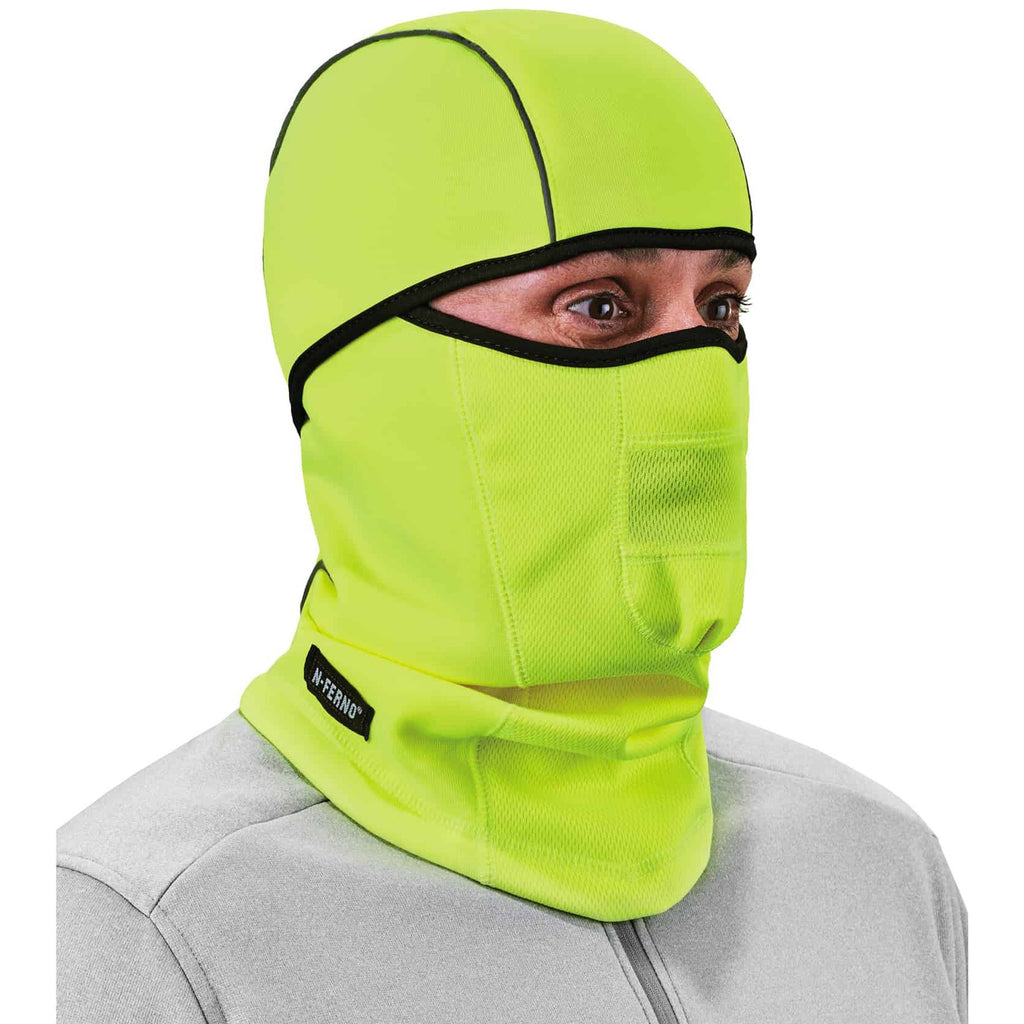 Ergodyne N-Ferno 6823 Balaclava Face Mask - Wind-Proof, Hinged Design