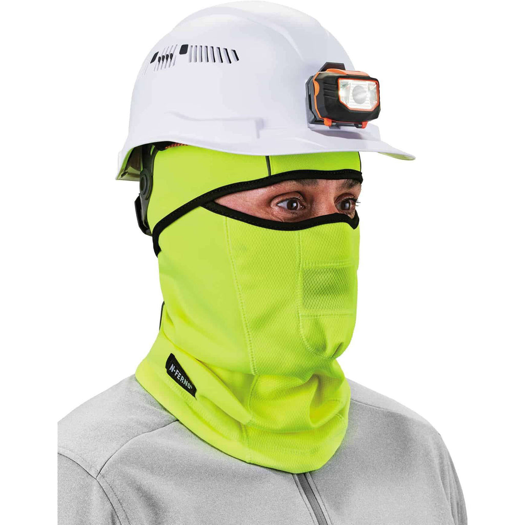 Ergodyne N-Ferno 6823 Balaclava Face Mask - Wind-Proof, Hinged Design