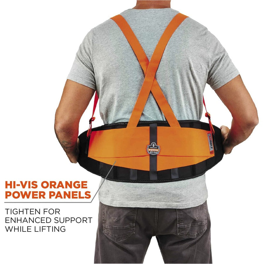 Ergodyne ProFlex 100HV Economy Hi-Vis Back Brace