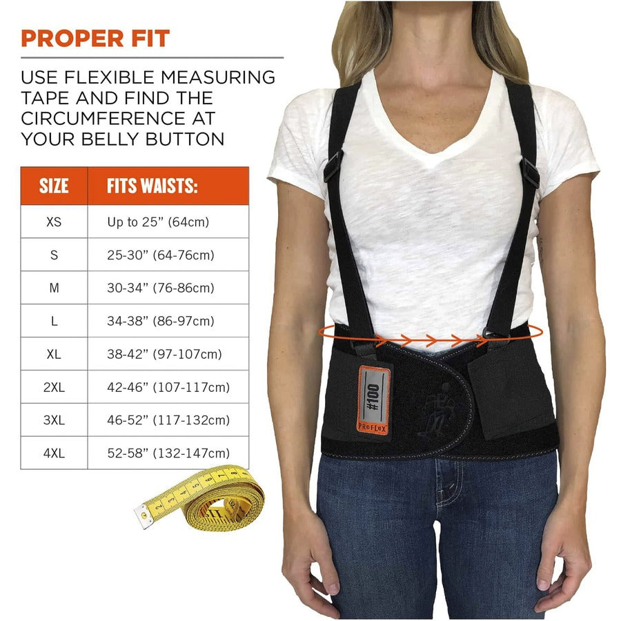 Ergodyne ProFlex 100 Economy Back Support Brace