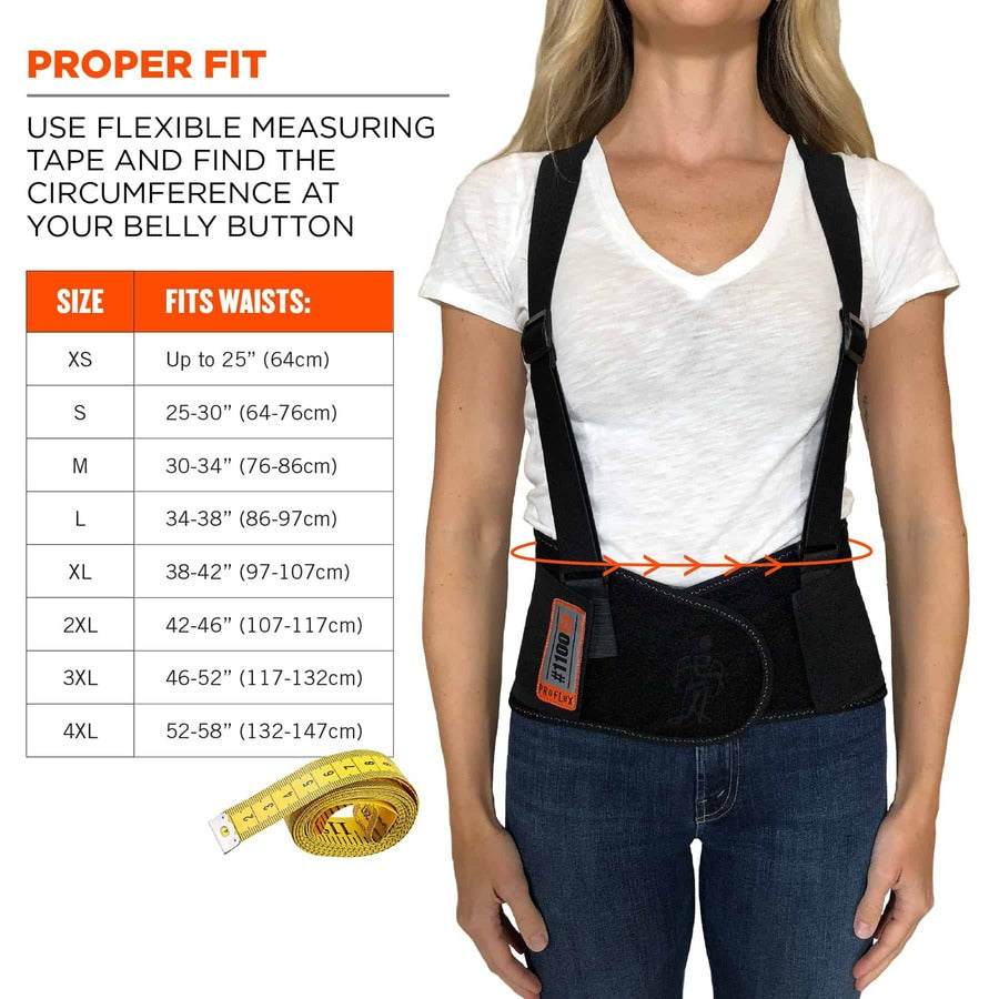 Ergodyne ProFlex 1100SF Spandex Back Support Brace