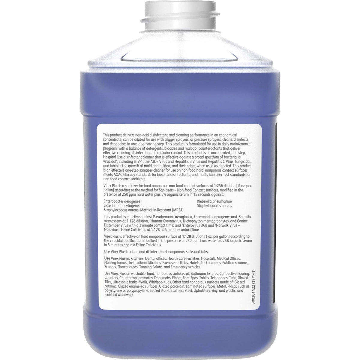 Diversey Virex Plus Disinfectant Cleaner